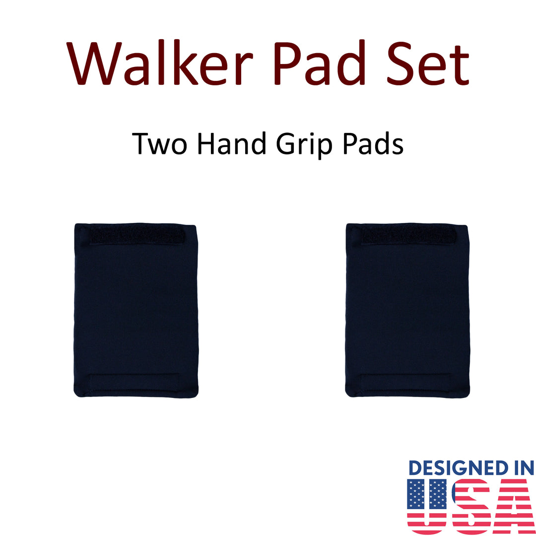 Comfortable washable hand grips for rollators