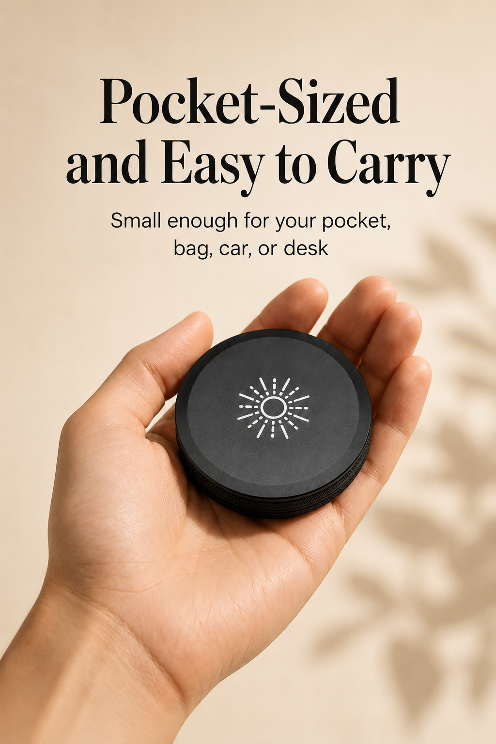 Slim Aluminum Pill Case, Low Profile Pocket Holder for Pills and Vitamins