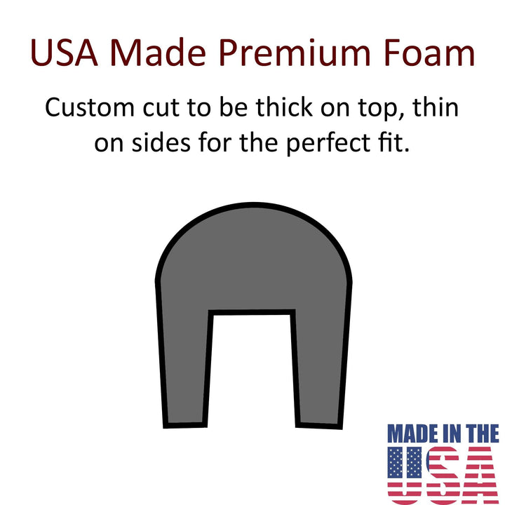 Foam cushioned crutch accessory set