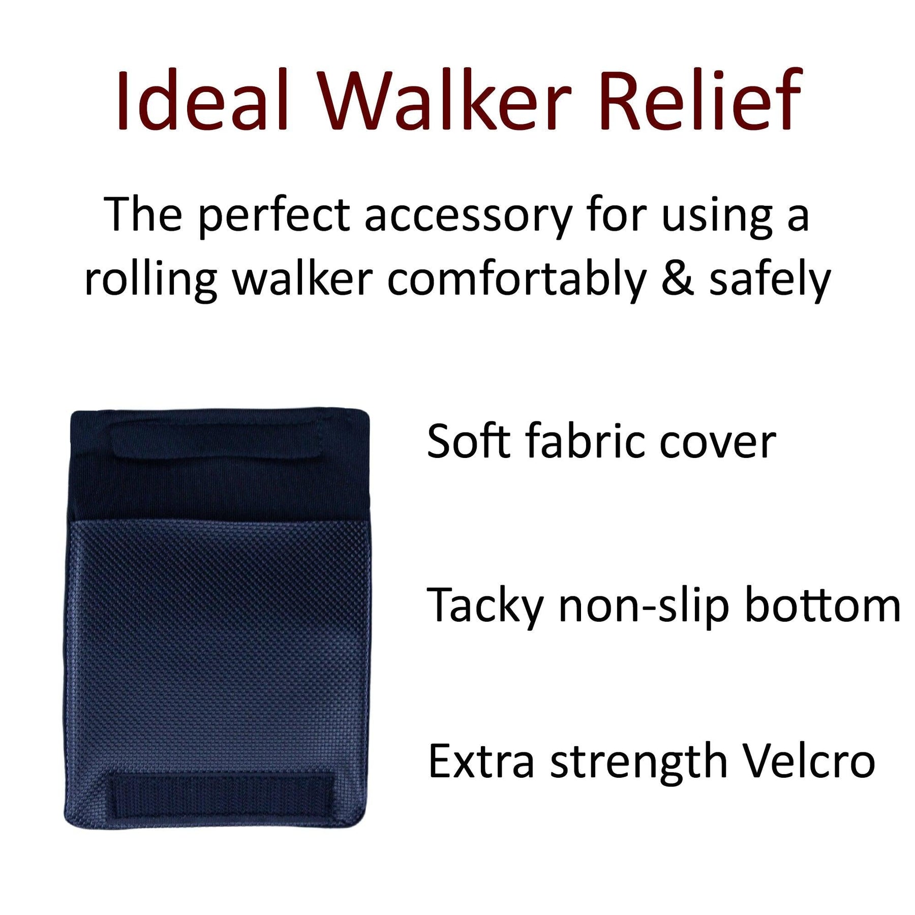 Rollator Walker Padded Hand Grips USA Made by Crutcheze Crutcheze®