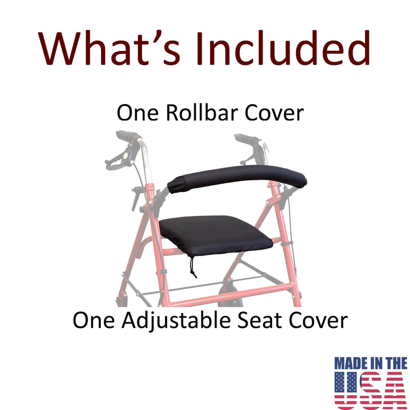 Waterproof Protective Rollator Walker Seat & Backrest Cover - Crutcheze®